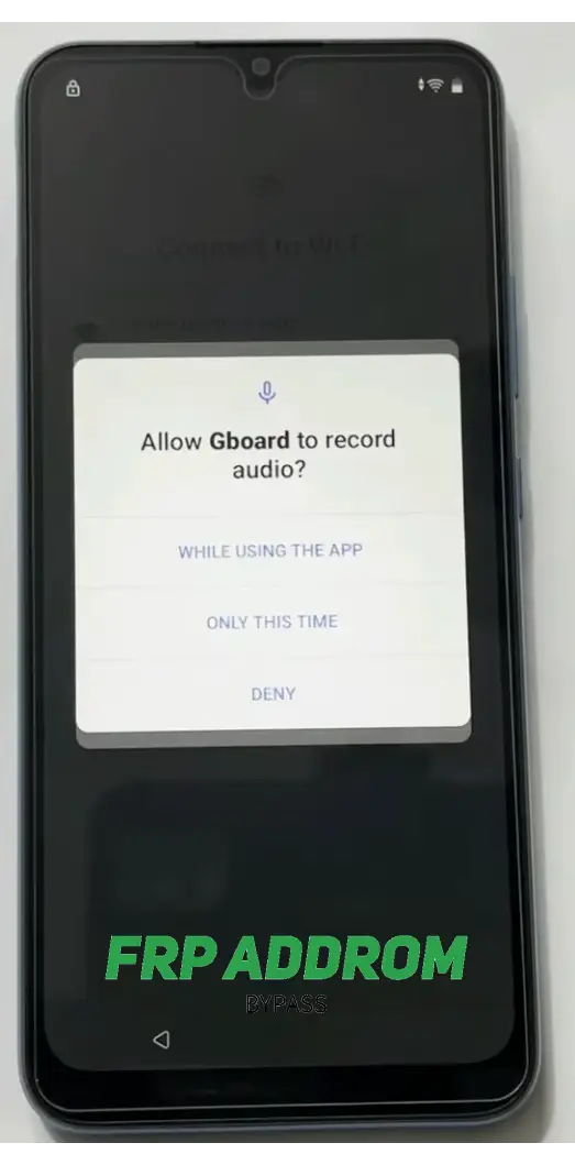 Completing Android initial setup without Google account.